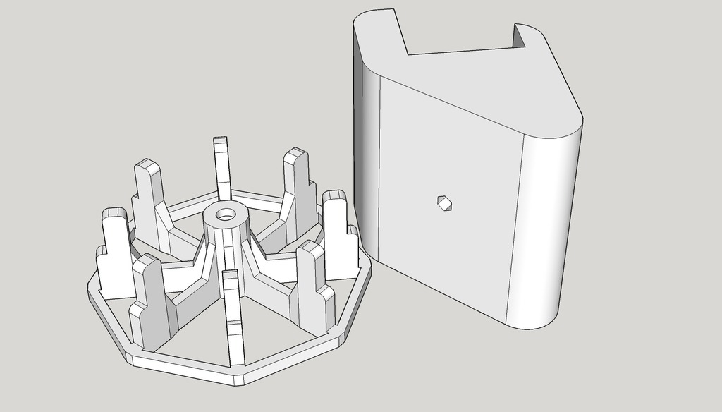 Filament spool holder Anet A6