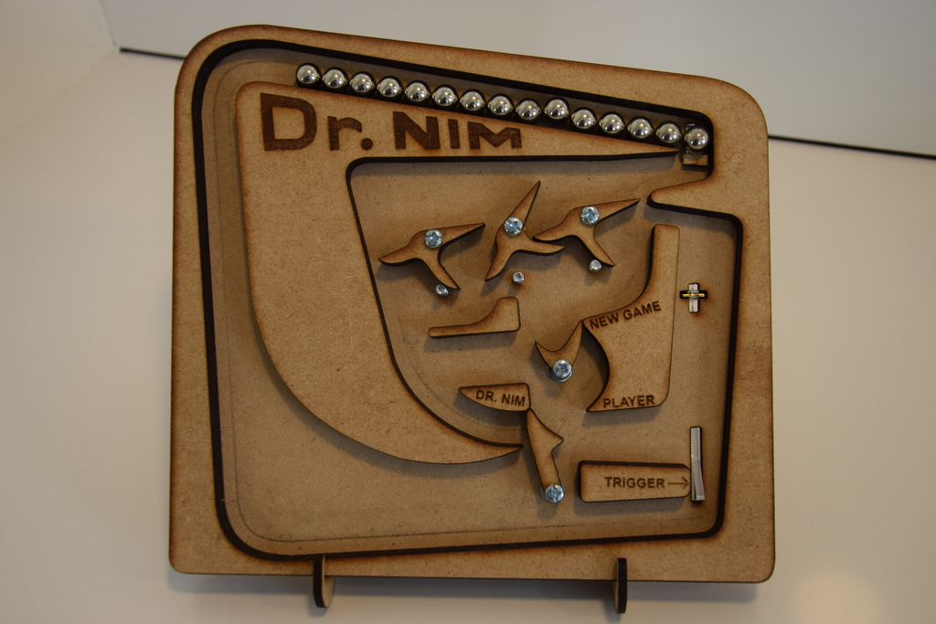 Laser cut (3 mm) version of "The Amazing Dr. Nim Scale Model "