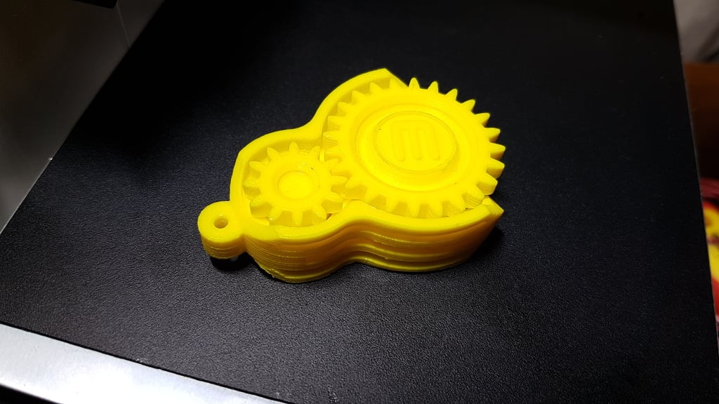 MakerBot Fidget Gear - Keyring