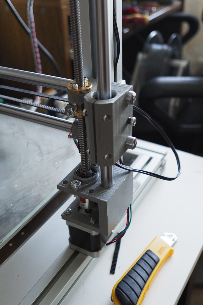 3D printer x-axis and z-axis for 12 mm linear shaft