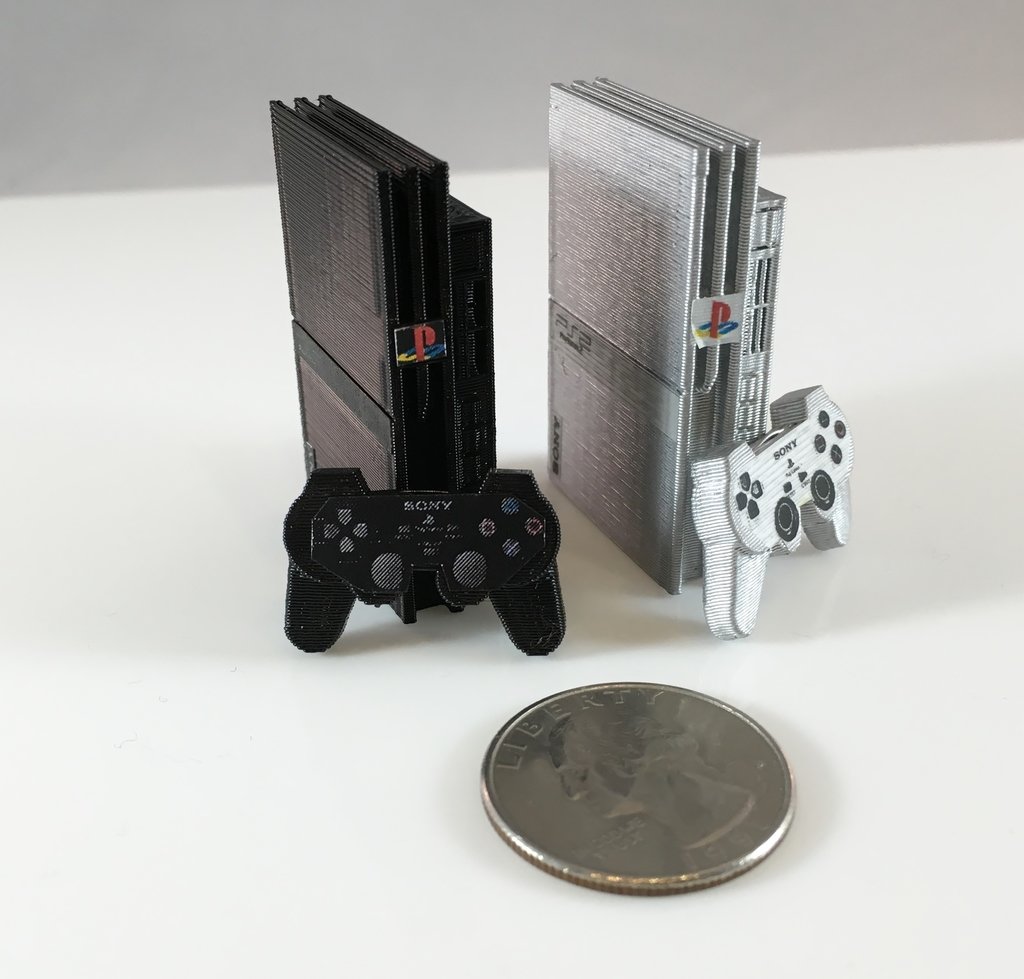 Mini Sony Playstation 2 Slim