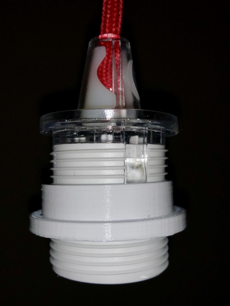 Ikea Lamp Threaded Lock-Ring by tflarsen - Thingiverse
