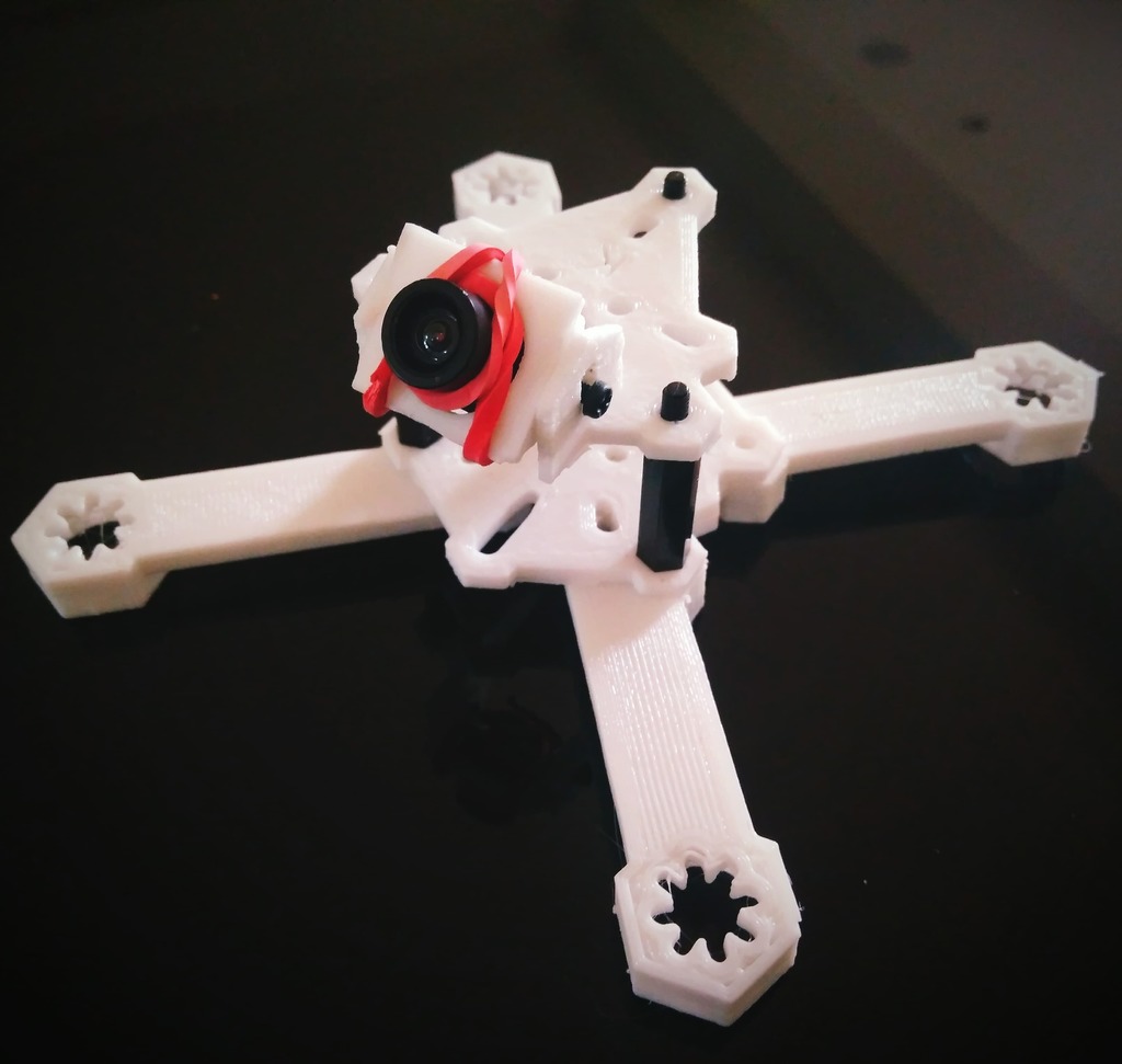 XC-120 Patriot - Micro Brushless 2.5 inch "Monster Whoop" 3D Printable Quadcopter Drone 