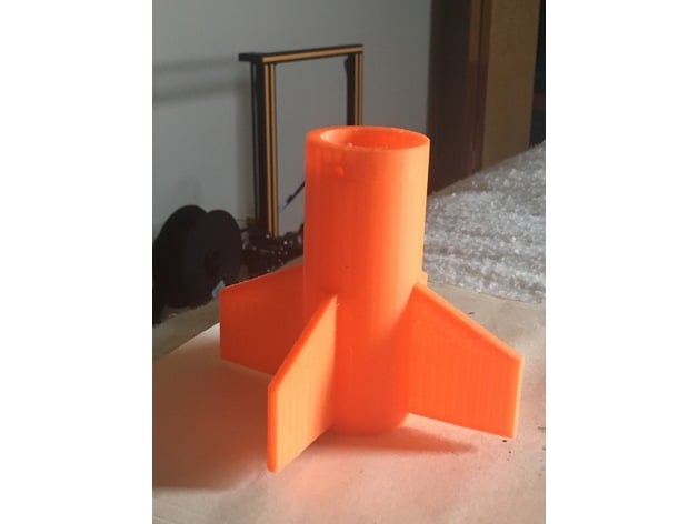EASY Do it Yourself Rocket! Made from Easy to obtain materials and a 3D print!