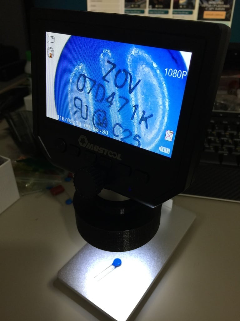 Mustool G600 Microscope Led Ring Light Addition
