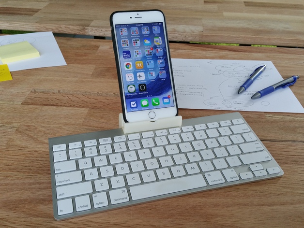 iPhone holder (apple wireless keyboard)