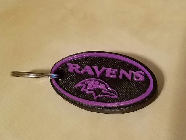 Ravens Keychain