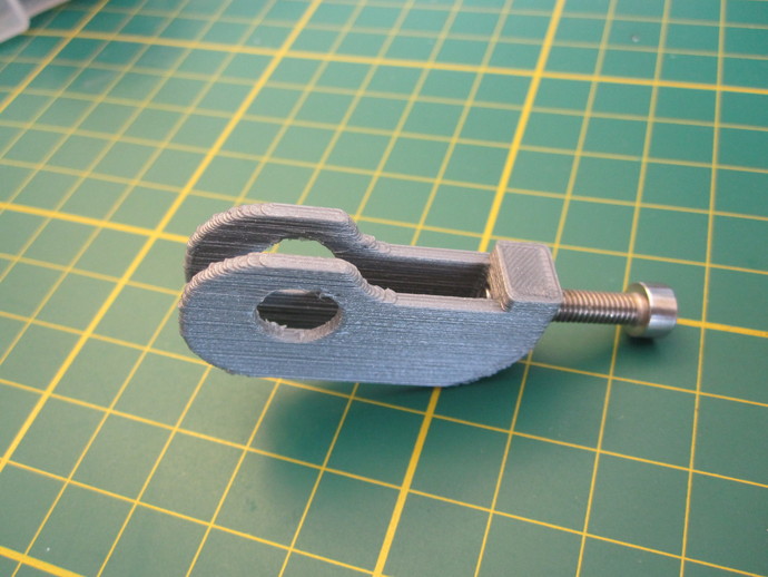 Makergear Prusa simple X-axis belt tensioner