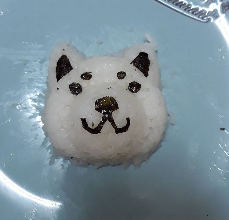 dog rice mold