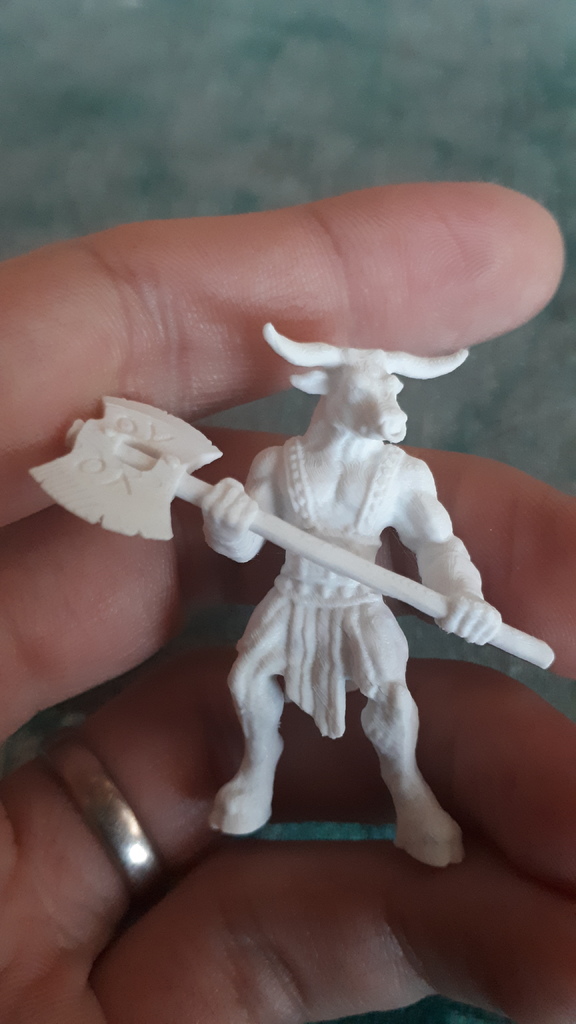 Minotaur with axe