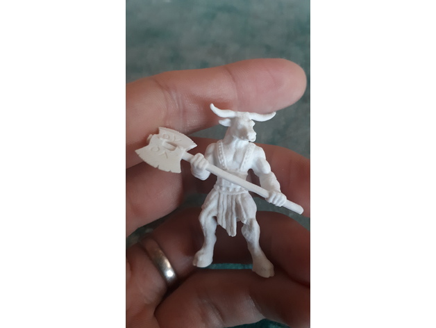 Image of Minotaur with axe