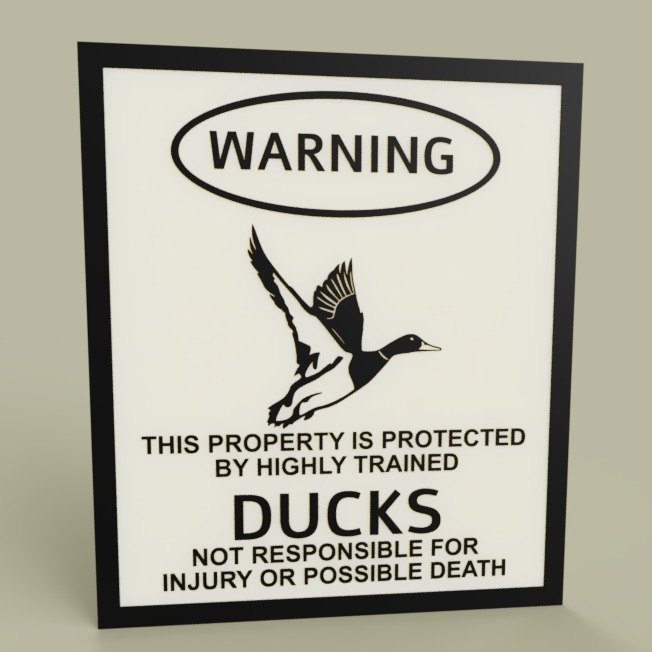 LOL - Warning Ducks