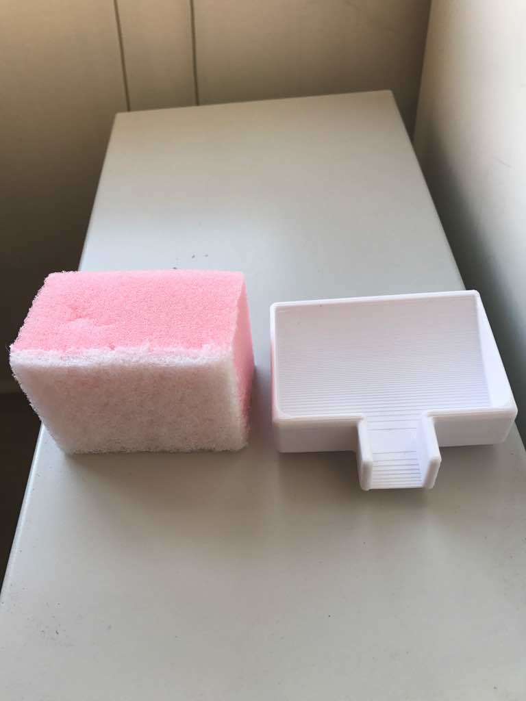 Kitchen sponge holder