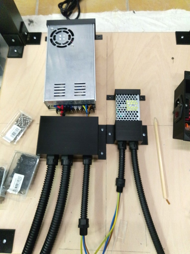 MeanWell RS series PSU holder