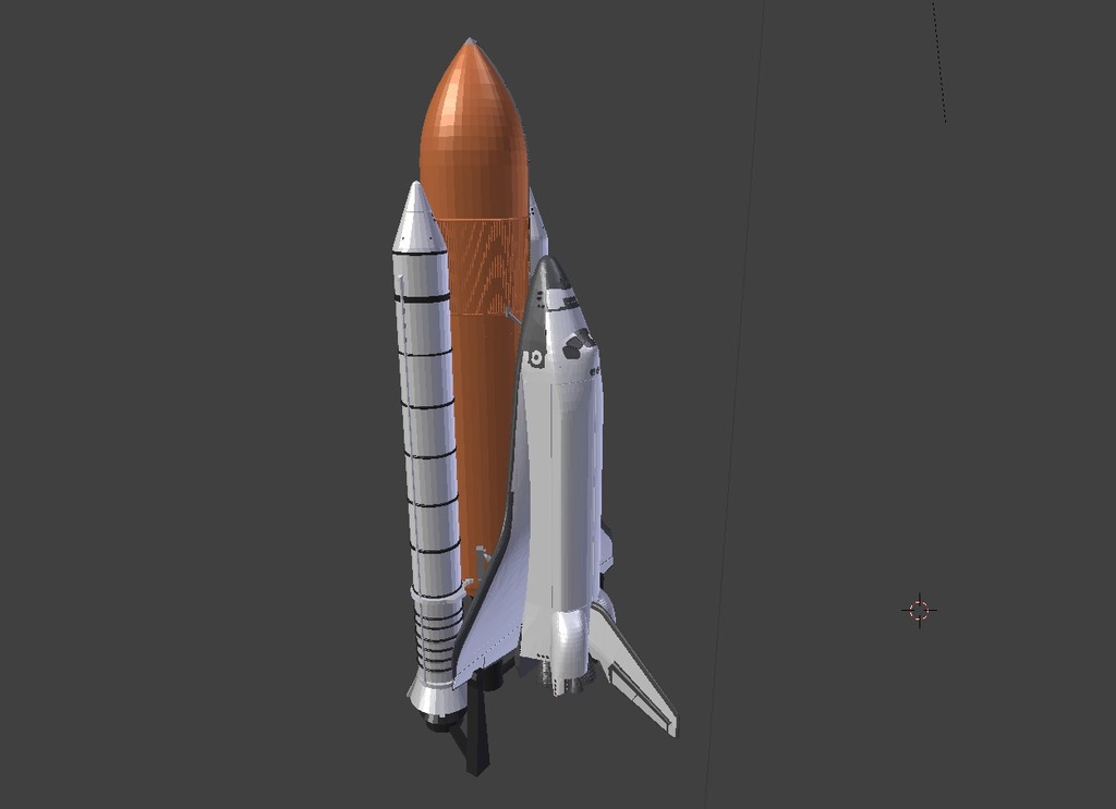 space shuttle (dual extrusion)