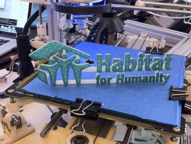 Habitat for Humanity Logo Sign