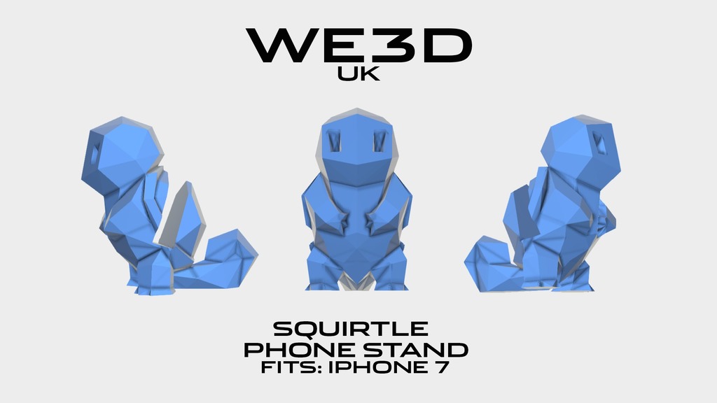 SQUIRTLE - IPHONE 7 STAND