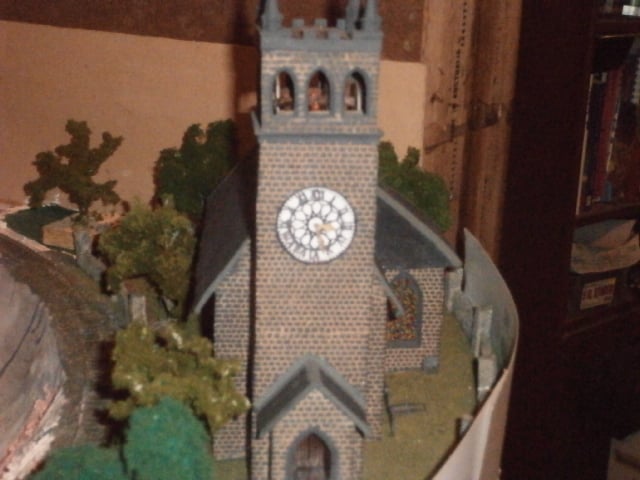 SCALEPRINT St Trinians Church part 3 the bells and bell frames 00 ho scale