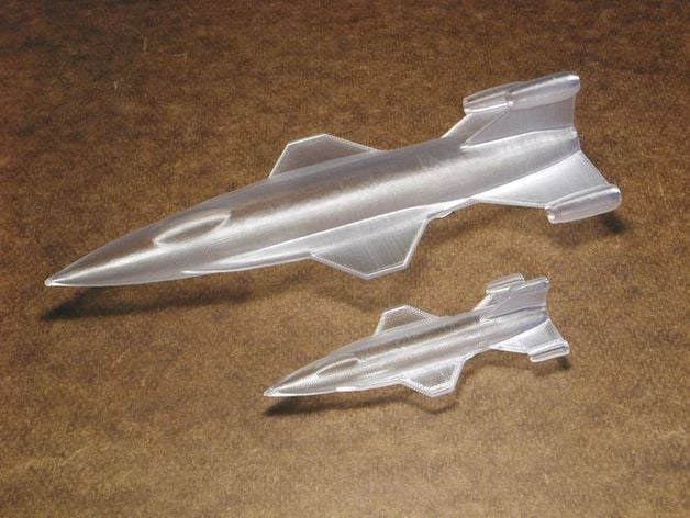 Singleperimeter Rocket Plane For Seamless Spiral Printing