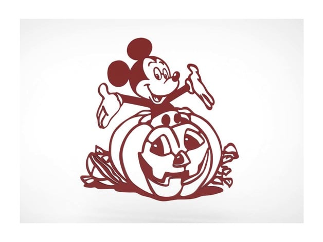 Halloween Day Mickey Mouse Decoration