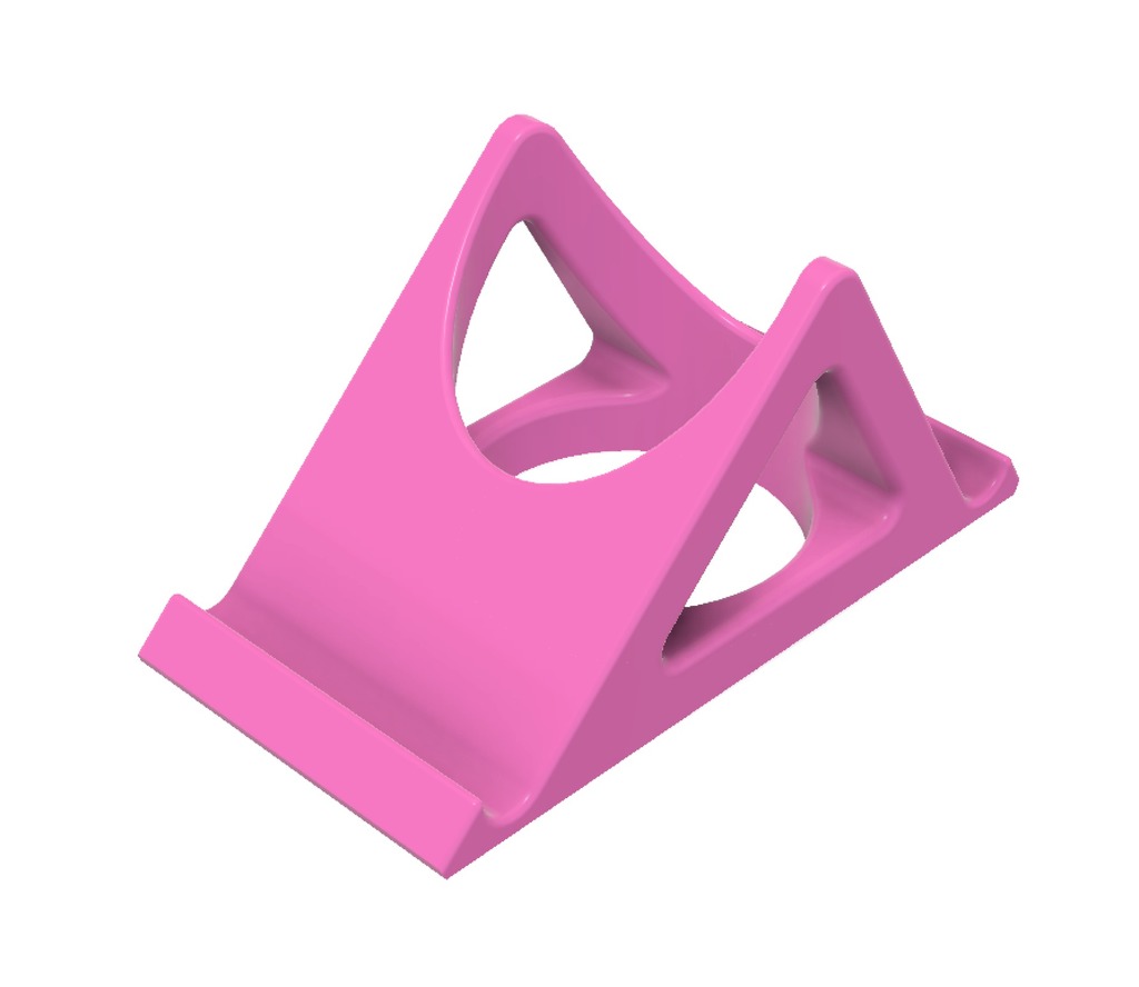 Double angle phone stand