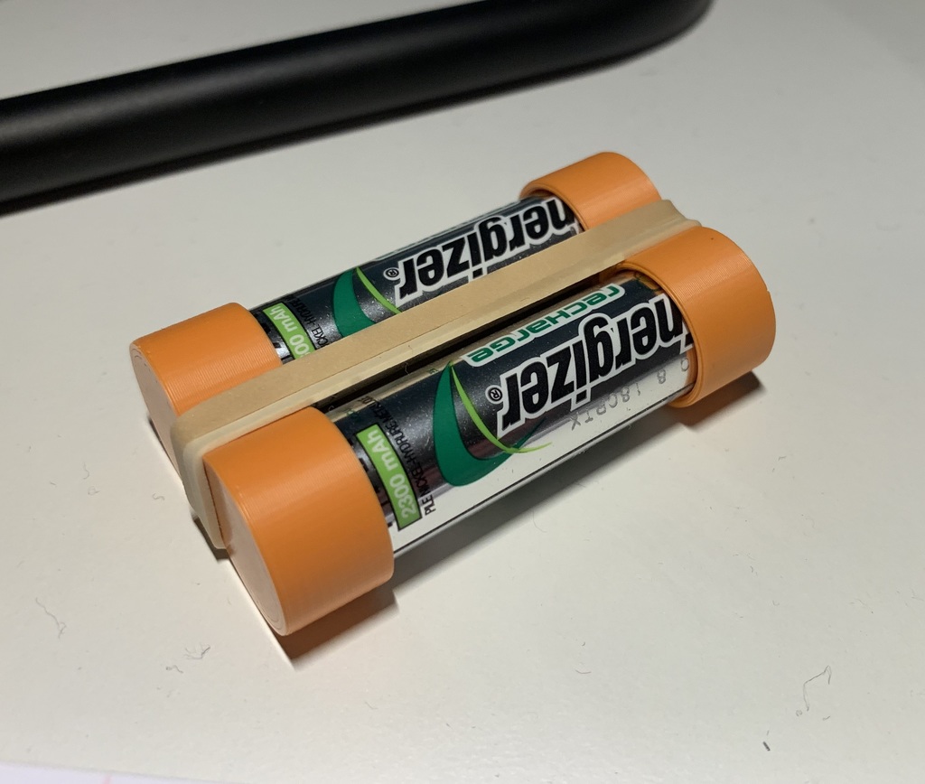 Really Simple AA Battery End Caps