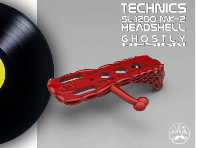 GHOSTLY Technics SL1200 MK2 HeadShell