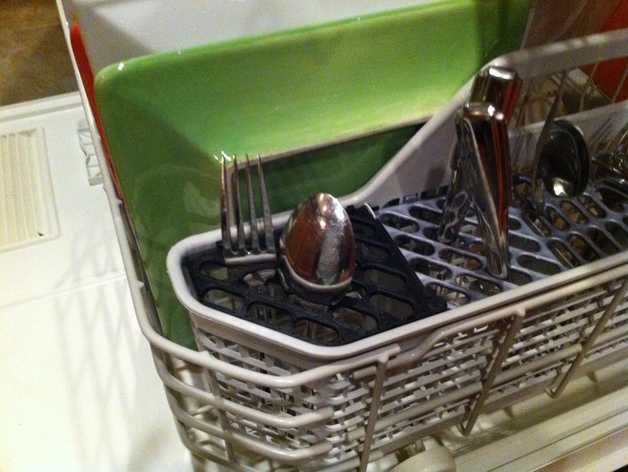 << Outdated: see revision>> Silverware Dishwasher Basket Replacement Grate