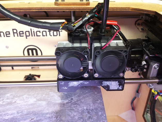 MakerBot Replicator 1 auto bed level probe servo bracket