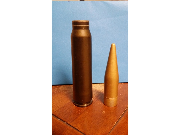 30mm Bullet for spent casing