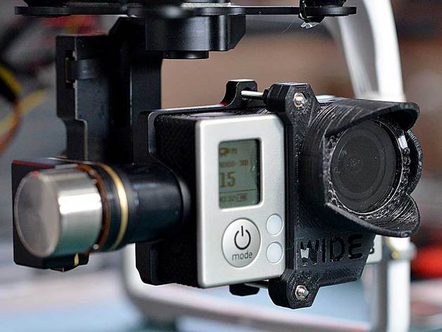 GoPro Lens Hood for DJI Zenmuse H3-2D / 3D gimbal