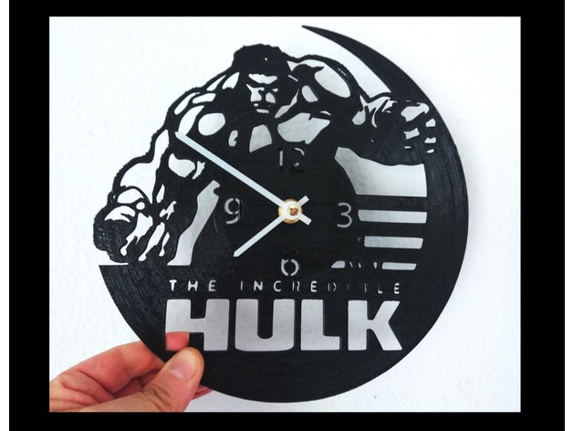 Reloj Hulk Vinilo