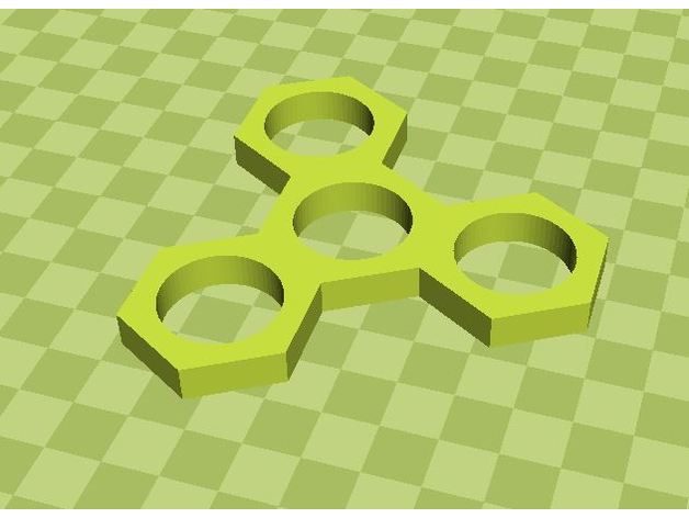 Hexagon Spinner Separate Models