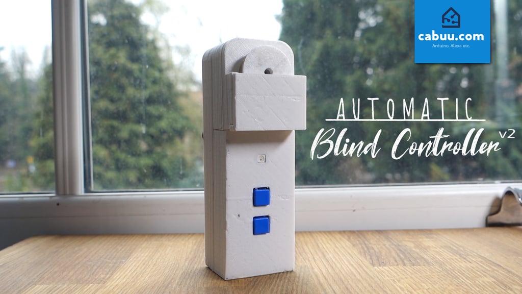 Automatic Blind Controller Version 2 - Amazon Alexa compatible