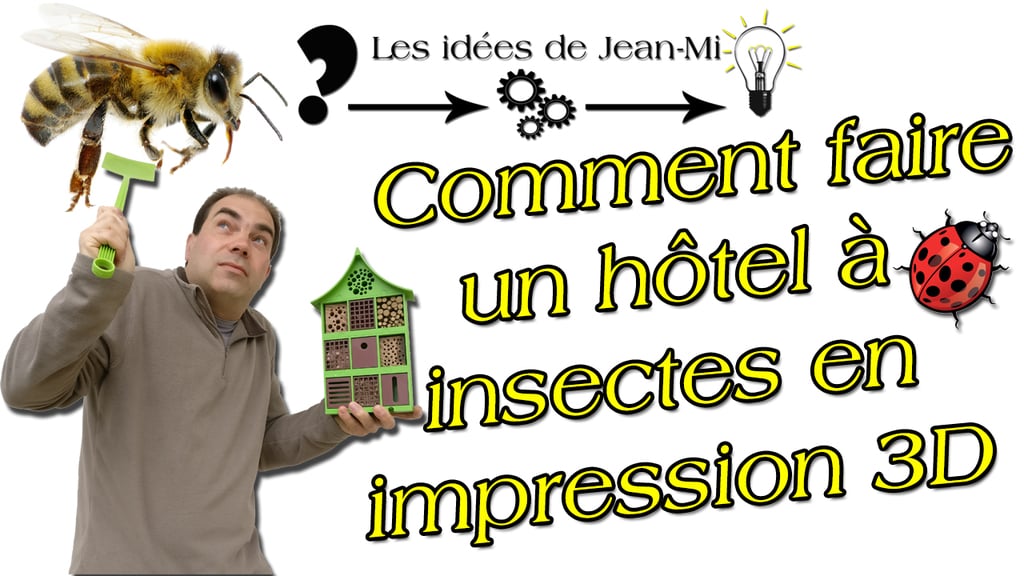 hotel à insecte modulable ( Modular insect hotel )