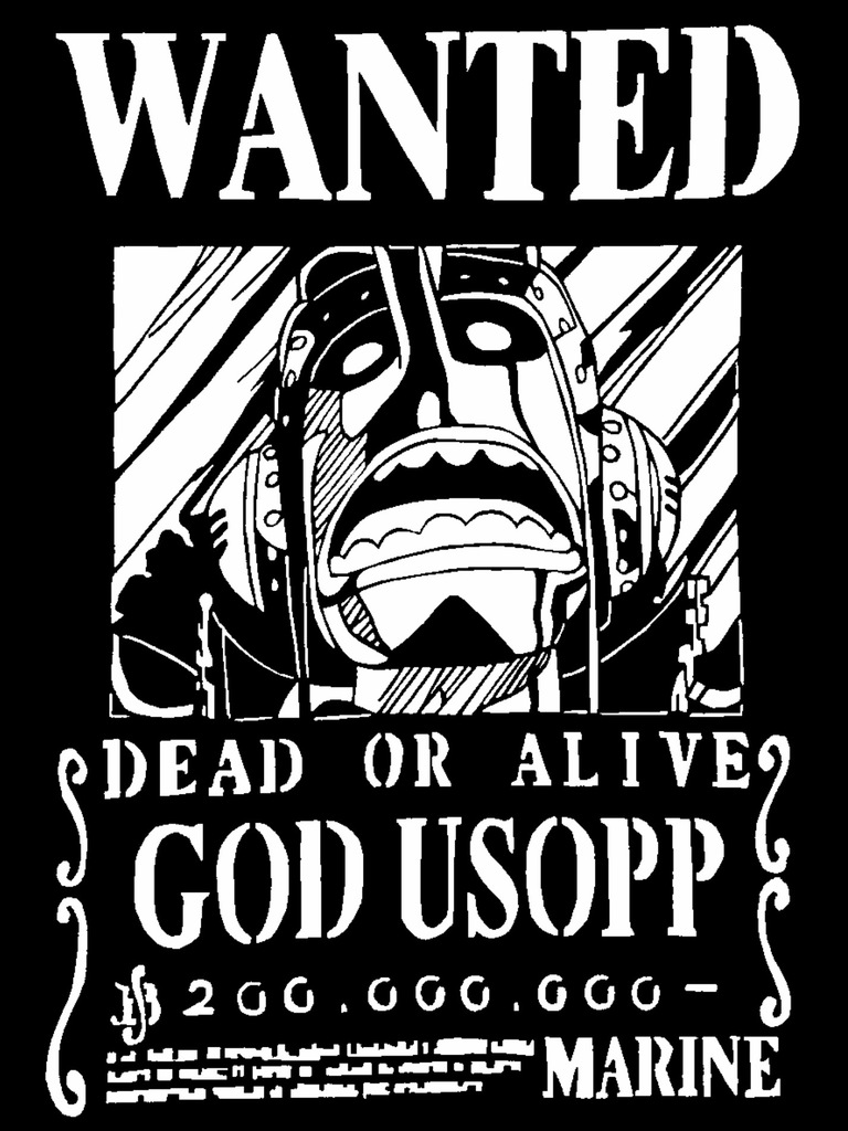 Wanted Poster Ussop