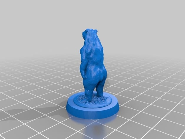 Black Bear (28mm scale for D&D/tabletop games)