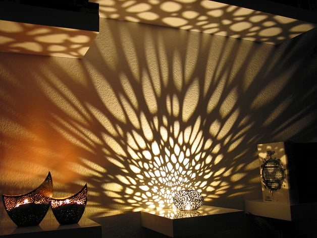Voronoi Pearl Light Lamp No. 1