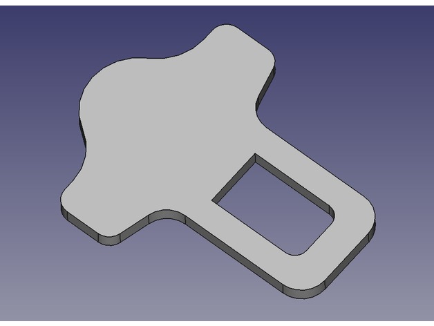 Gurt adapter / safety belt adapter für alle KIA by 3Ddruckerling