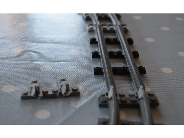 Lego Narrow Gauge Track Adapter
