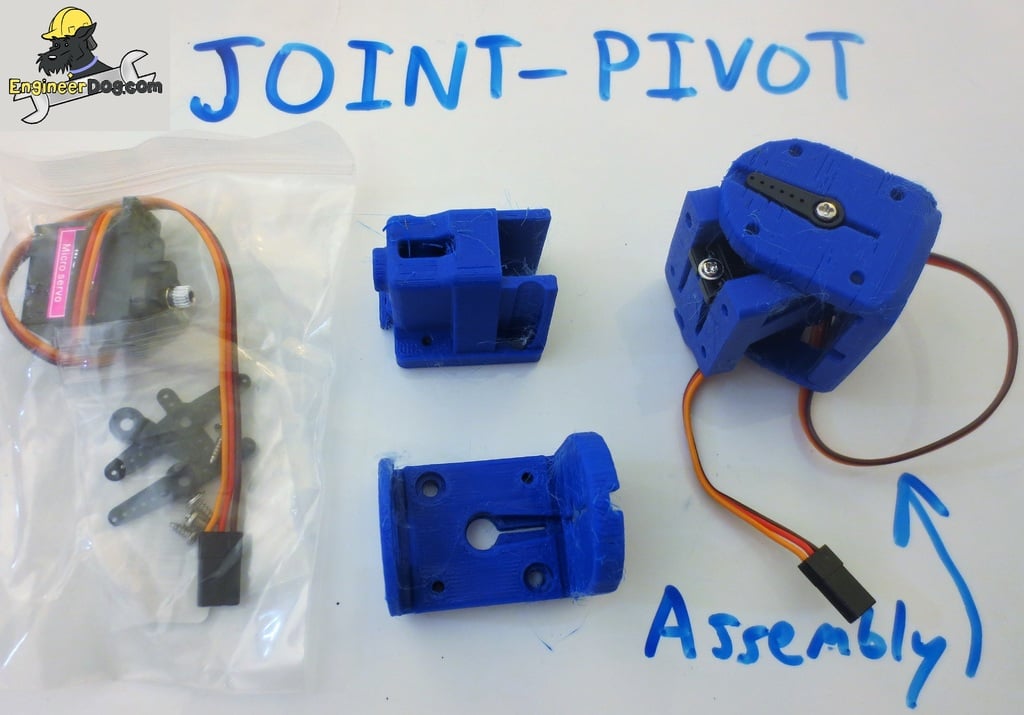 Pivoting Servo Joint Module *Tiny_CNC_Collection