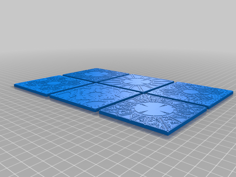 Hellraiser Coasters (Lament Configuration)