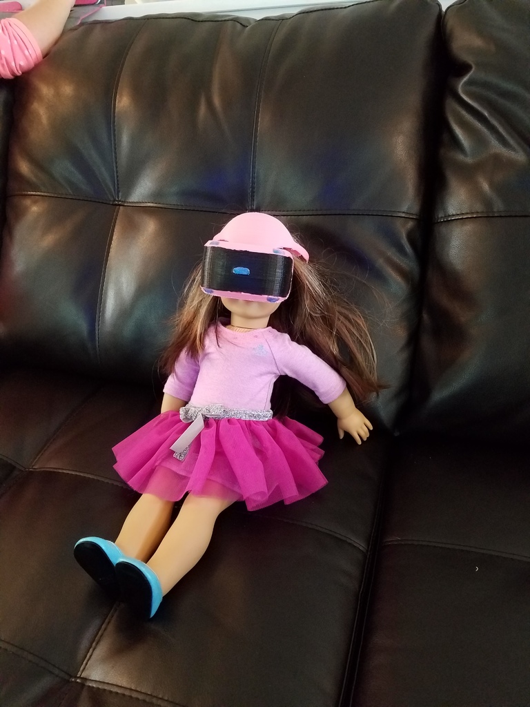 PSVR Headset for American Girl Doll