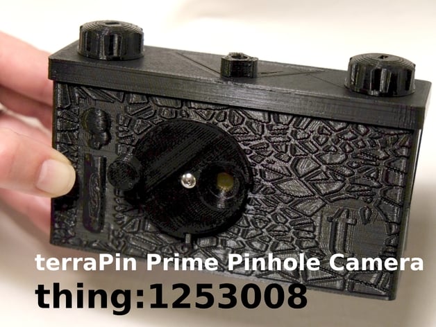 terraPin Prime 6X6 Pinhole Camera -120 Film