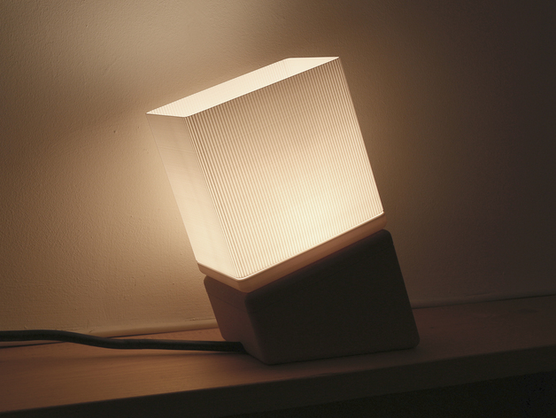 Lampe Fully 3d Printed Designer Lamp By Flowalistik Thingiverse