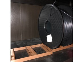 Spool rack (remix) for shelf storage 3D model