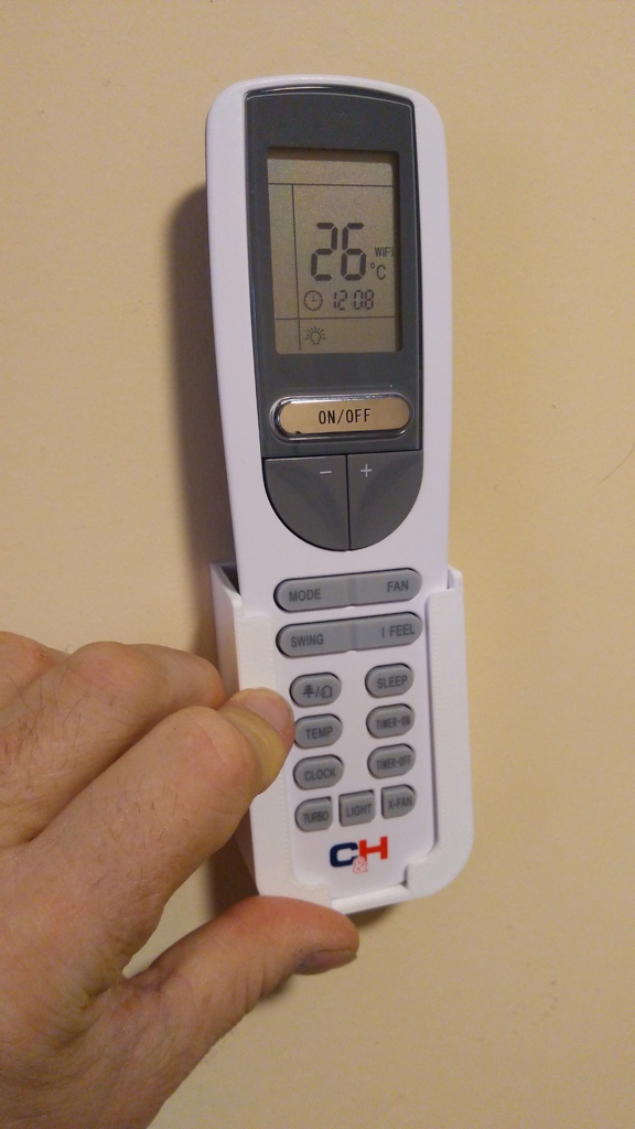 Gree climate wallmount remote holder (replace the original)