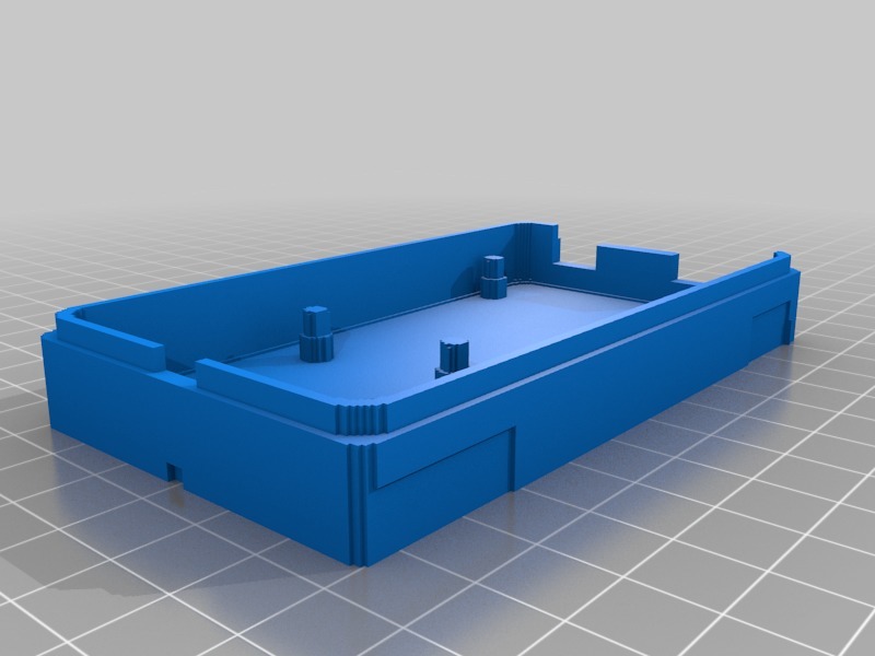 (3D Slash) BOTTOM_Arduino_Mega__2560_R3_Case