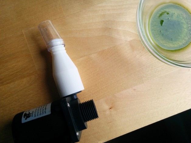 Vinyl Tube Pump Adapter for Algae Farming