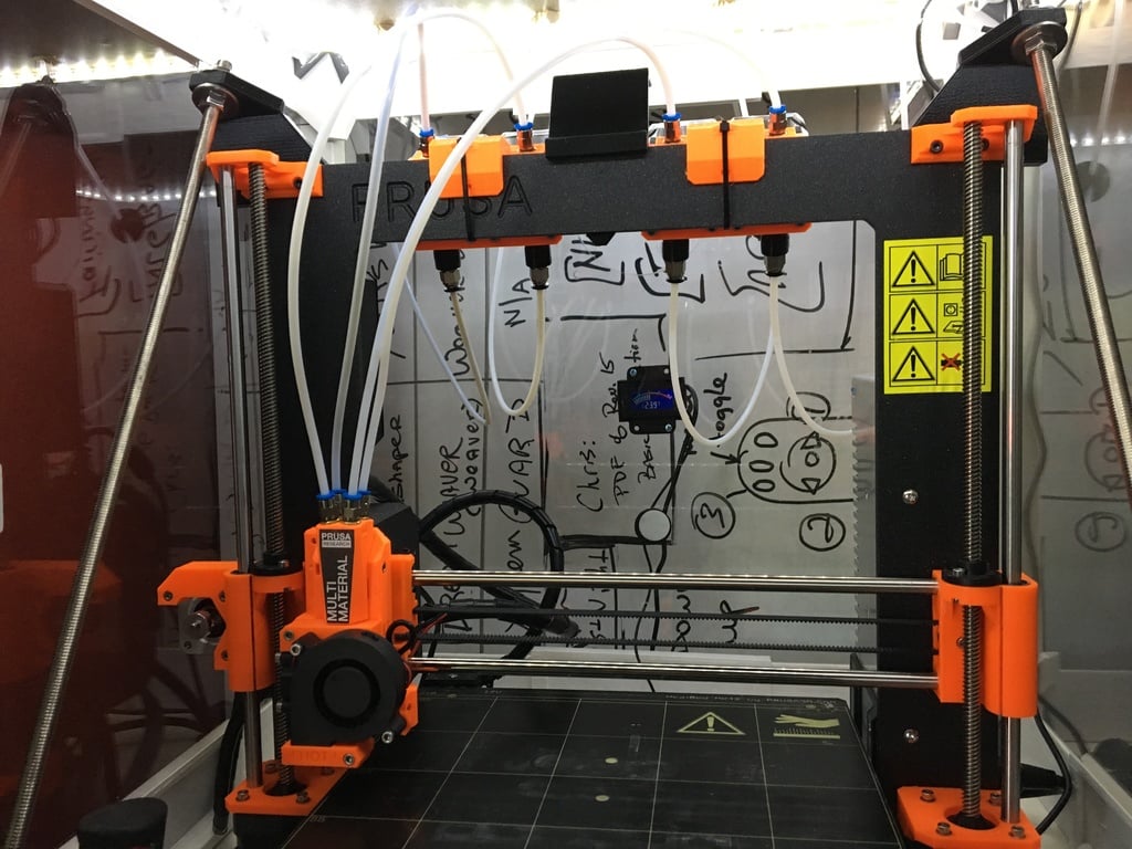 Prusa Multi-Material Upgrade Bowden to Extruder Feed Adapter 